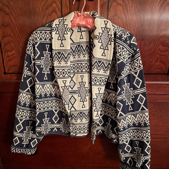 Flashback Aztec style short jacket, size small - Picture 1 of 4
